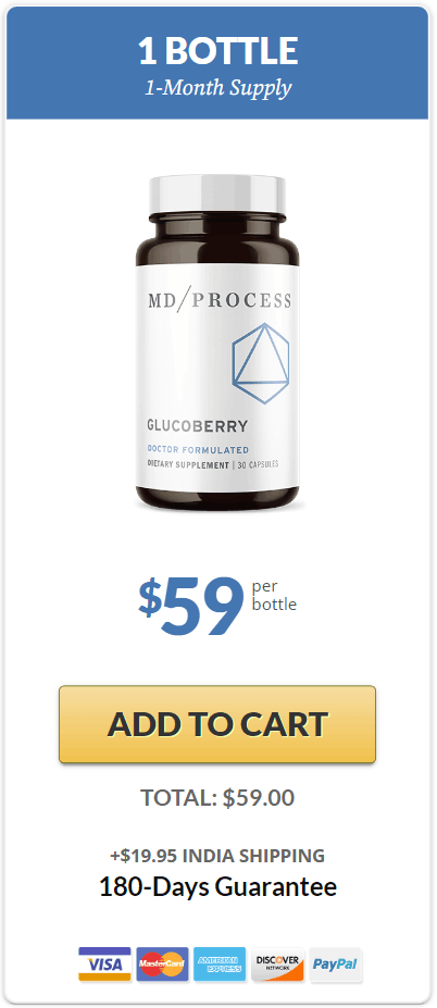 GlucoBerry 1 bottle